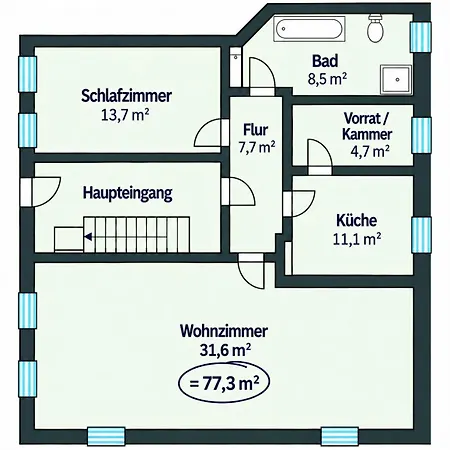 Meissnerblick Appartement
